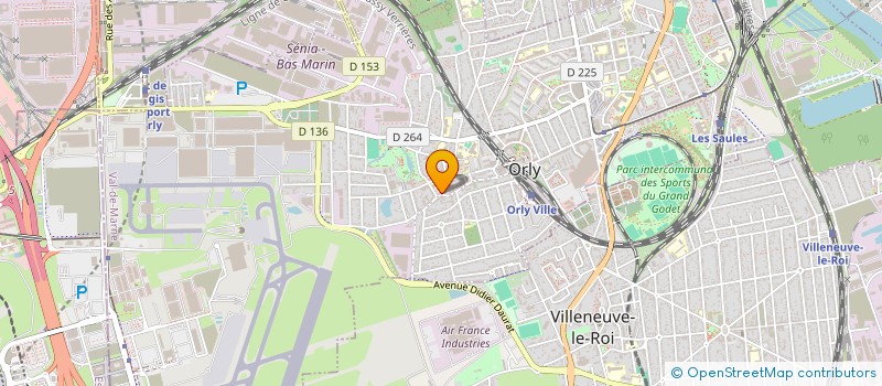 localisation de l'entreprise MADAME TATIANA CHAVEZ HEY  CHOISY-LE-ROI