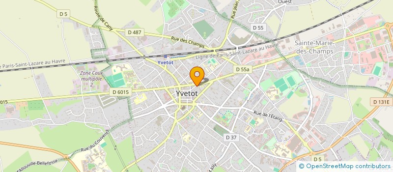 localisation de l'entreprise MADAME TATIANA CHIPERI  YVETOT