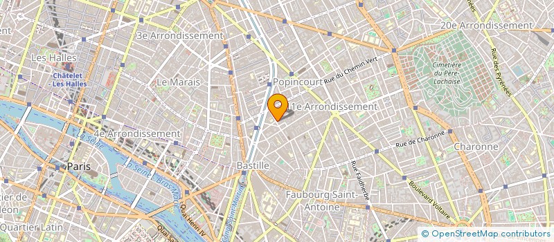 localisation de l'entreprise MADAME TATIANA CIVET  PARIS