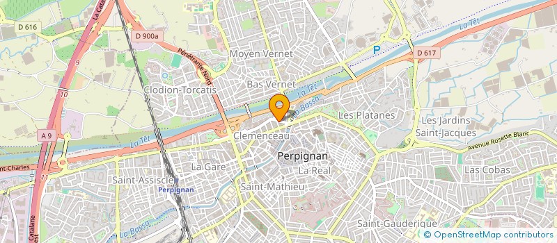 localisation de l'entreprise MADAME TATIANA COCQ à PERPIGNAN