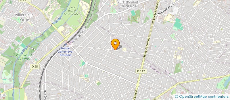 localisation de l'entreprise MADAME TATIANA COROBCA  SAINTE-GENEVIEVE-DES-BOIS