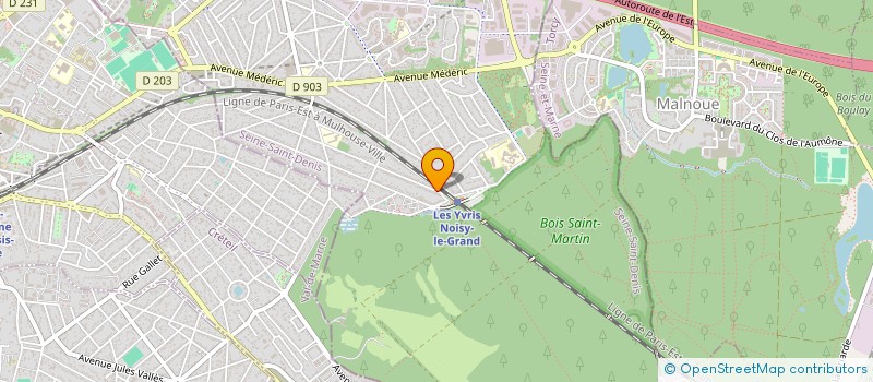 localisation de l'entreprise MADAME TATIANA COSTAS  NOISY-LE-GRAND