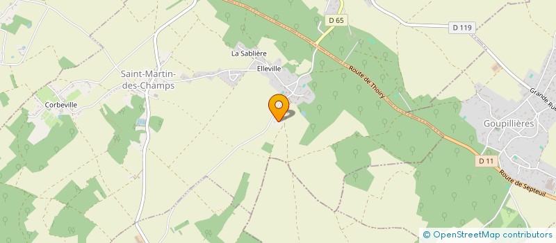 localisation de l'entreprise MADAME TATIANA COTOMAN  SAINT-MARTIN-DES-CHAMPS