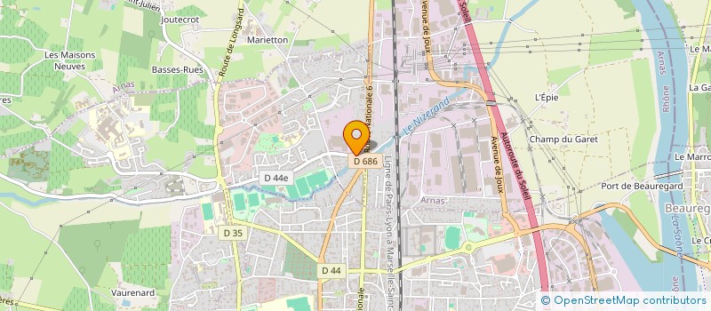 localisation de l'entreprise MADAME TATIANA CYRKLEWSKI  GLEIZE