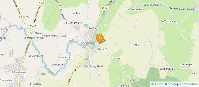 localisation de l'entreprise MADAME TATIANA DAMOUTTE  SAINT-JAMES