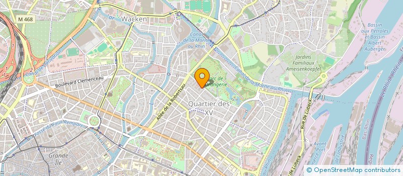 localisation de l'entreprise MADAME TATIANA DANALACHI  STRASBOURG