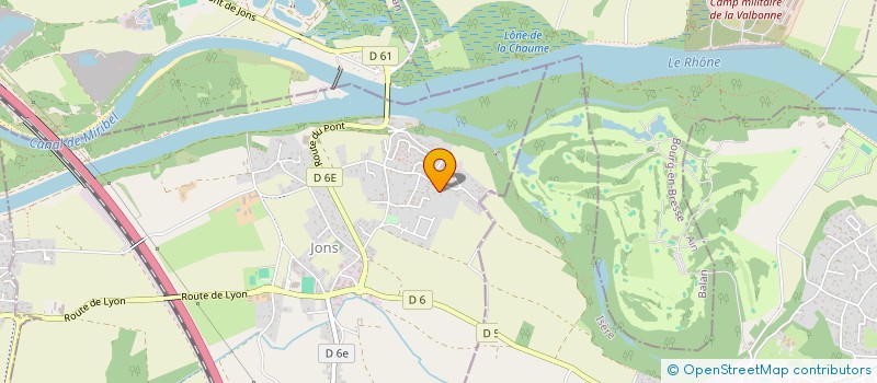 localisation de l'entreprise MADAME TATIANA DAVID  JONS