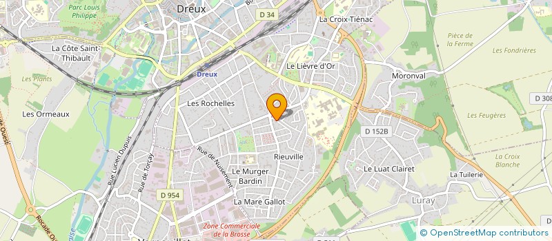 localisation de l'entreprise MADAME TATIANA DE SIMOES MARTINS à DREUX