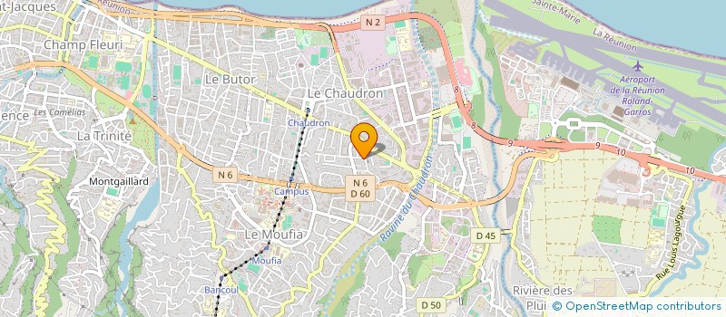 localisation de l'entreprise MADAME TATIANA DEGUIGNE  SAINT-DENIS