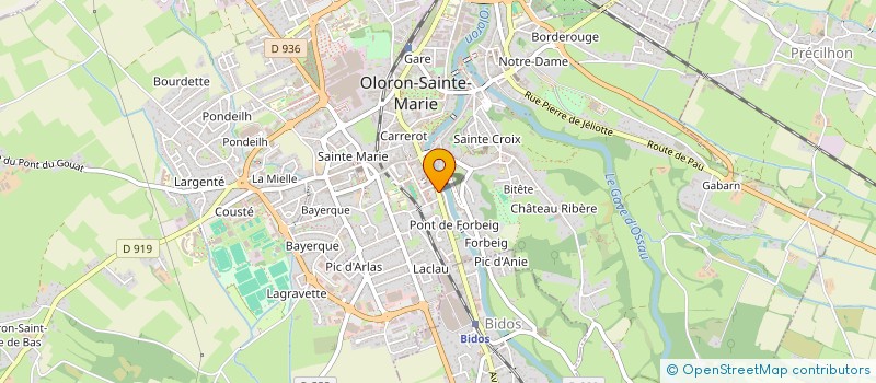 localisation de l'entreprise MADAME TATIANA DESSIS  OLORON-SAINTE-MARIE