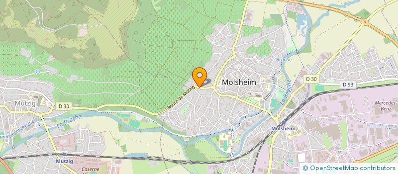 localisation de l'entreprise MADAME TATIANA DIEMERT  MOLSHEIM