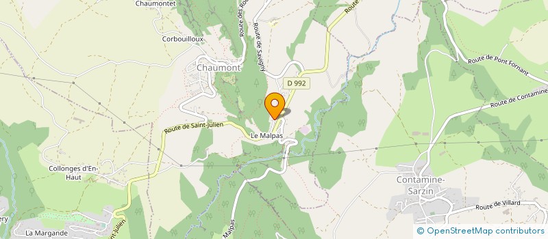 localisation de l'entreprise MADAME TATIANA DOUKHOVNIKOVA  CHAUMONT