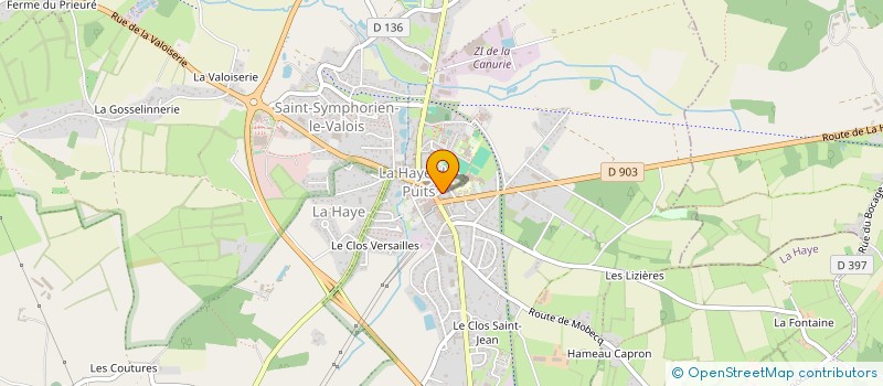 localisation de l'entreprise MADAME TATIANA DUFOUR à LA HAYE
