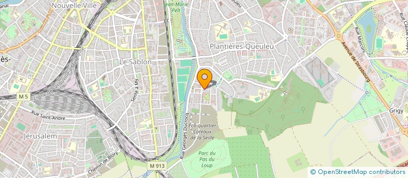 localisation de l'entreprise MADAME TATIANA DUJARDIN  METZ