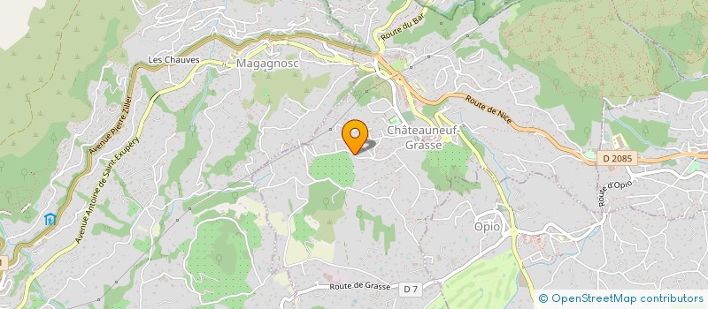 localisation de l'entreprise MADAME TATIANA EFSTATHIOU  CHATEAUNEUF-GRASSE