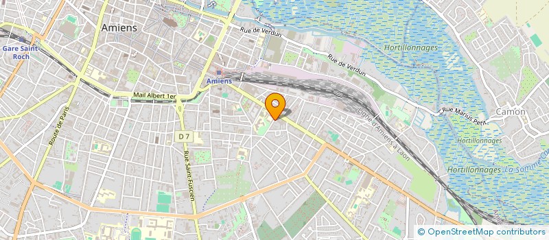 localisation de l'entreprise MADAME TATIANA EMILIEN  AMIENS