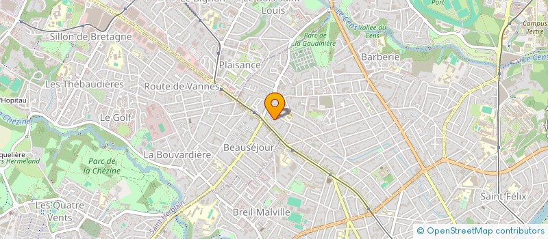 localisation de l'entreprise MADAME TATIANA FACHE à NANTES