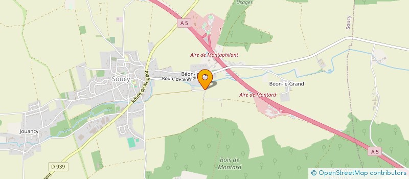 localisation de l'entreprise MADAME TATIANA FALAIX  SOUCY