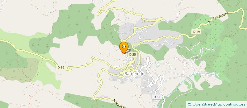 localisation de l'entreprise MADAME TATIANA FERAUD  BARGEMON