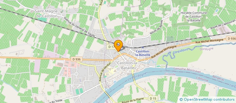 localisation de l'entreprise MADAME TATIANA FONTAINE  CASTILLON-LA-BATAILLE