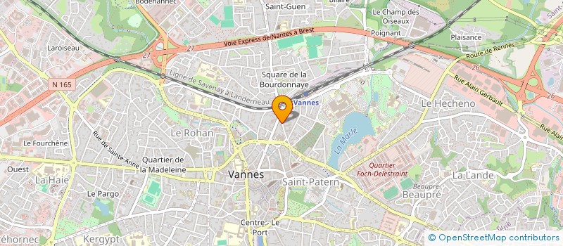 localisation de l'entreprise MADAME TATIANA GANDY à VANNES