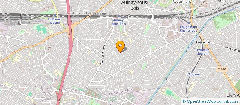 localisation de l'entreprise MADAME TATIANA GAVRIL  AULNAY-SOUS-BOIS