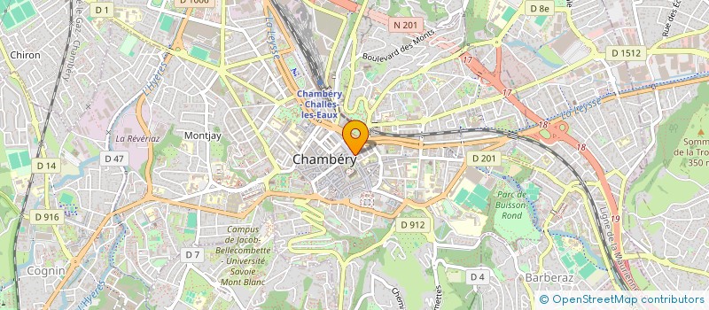 localisation de l'entreprise MADAME TATIANA GAVRILINA  CHAMBERY