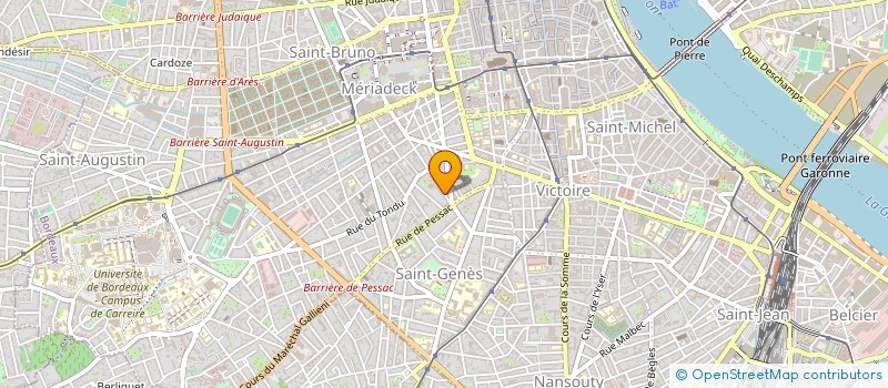 localisation de l'entreprise MADAME TATIANA GEORGES à BORDEAUX