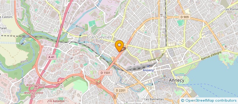 localisation de l'entreprise MADAME TATIANA GOLIKOVA à ANNECY