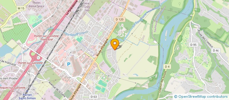 localisation de l'entreprise MADAME TATIANA GONGANG CHIADJEU  PORTET-SUR-GARONNE