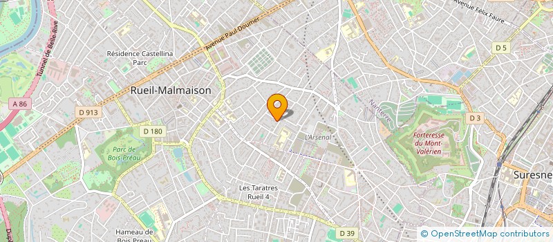 localisation de l'entreprise MADAME TATIANA GUERIN à RUEIL-MALMAISON