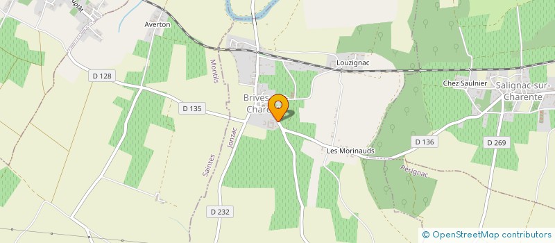 localisation de l'entreprise MADAME TATIANA HASLETT  BRIVES-SUR-CHARENTE