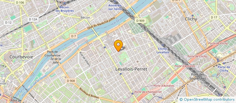 localisation de l'entreprise MADAME TATIANA HENOUD à LEVALLOIS-PERRET