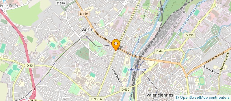 localisation de l'entreprise MADAME TATIANA-IULIANA NECULA  ANZIN