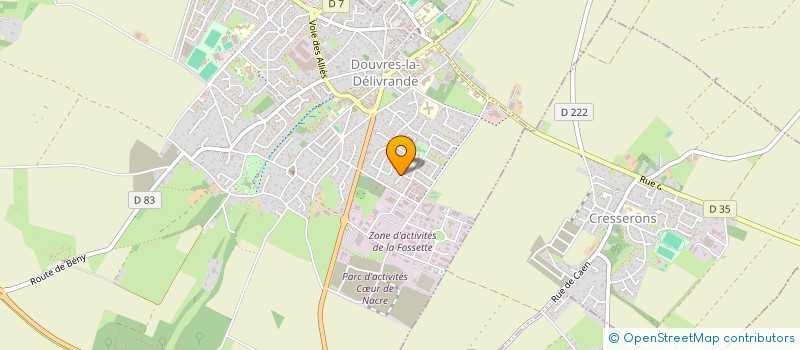 localisation de l'entreprise MADAME TATIANA JEANNE  DOUVRES-LA-DELIVRANDE