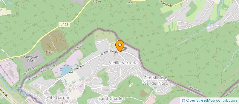 localisation de l'entreprise MADAME TATIANA JUNG  PETITE-ROSSELLE