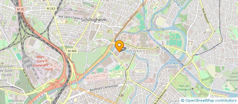 localisation de l'entreprise MADAME TATIANA KAPLUN  STRASBOURG