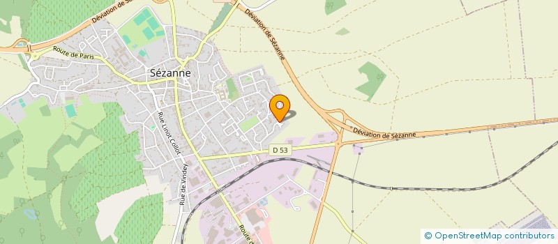 localisation de l'entreprise MADAME TATIANA KERRABI à SEZANNE