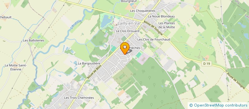 localisation de l'entreprise MADAME TATIANA KOZLOVA à LAILLY-EN-VAL