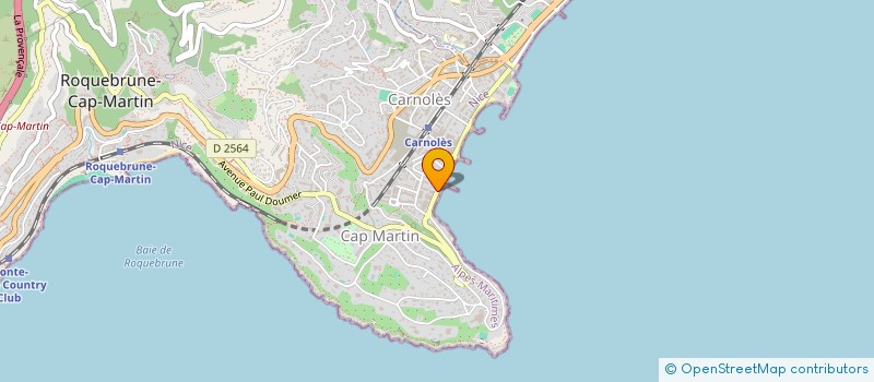 localisation de l'entreprise MADAME TATIANA KRAEVA à ROQUEBRUNE-CAP-MARTIN