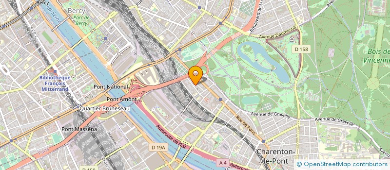 localisation de l'entreprise MADAME TATIANA KUSHNAREVA  CHARENTON-LE-PONT