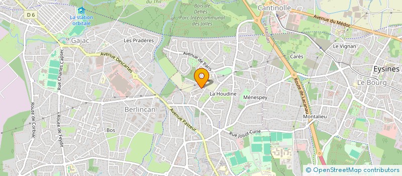 localisation de l'entreprise MADAME TATIANA LAMARQUE  LE HAILLAN