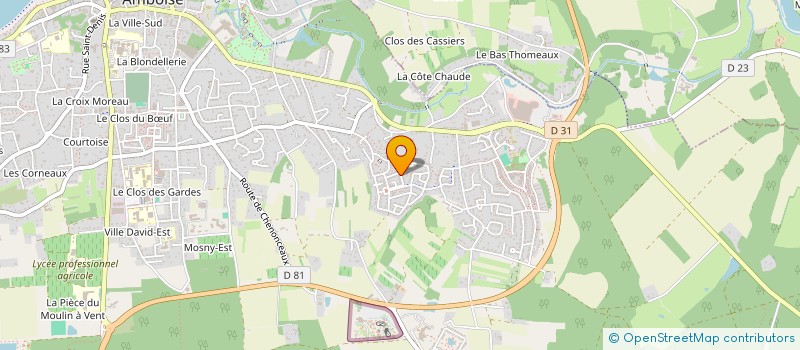 localisation de l'entreprise MADAME TATIANA LECOMTE à AMBOISE