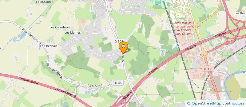 localisation de l'entreprise MADAME TATIANA LEIVA MONREAL  LA MILESSE