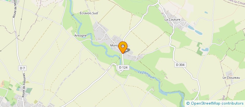 localisation de l'entreprise MADAME TATIANA LEQUIEN  AIGONDIGNE