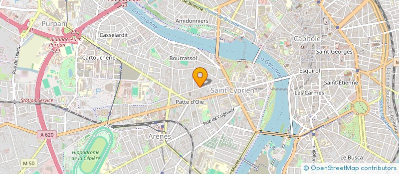 localisation de l'entreprise MADAME TATIANA LUSUMBU à TOULOUSE