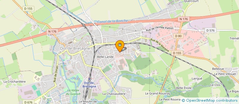 localisation de l'entreprise MADAME TATIANA MALLET  DOL-DE-BRETAGNE