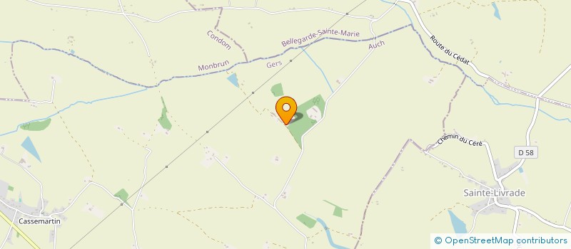 localisation de l'entreprise MADAME TATIANA MATEUS DE OLIVEIRA  L'ISLE-JOURDAIN