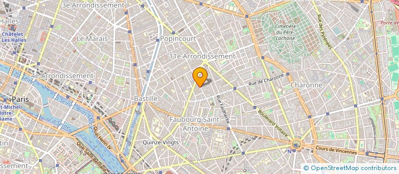 localisation de l'entreprise MADAME TATIANA MATRE  PARIS