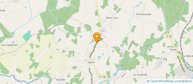 localisation de l'entreprise MADAME TATIANA MAURY  SAINT-GENCE